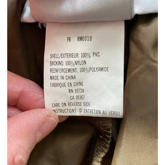 Columbia Men's XL PVC Nylon Brown Mossy Oak Waterproof Hunting Rain Pants - Picture 8 of 10